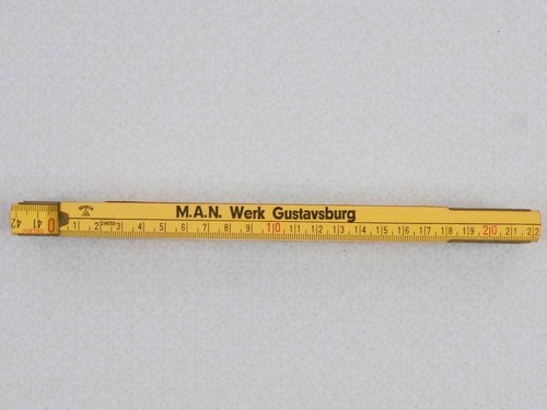 Mètre Pliant Étalon Stabila Série 600 Älter Man Gustavsburg NOS Wie Neuf ! - Bild 2 von 4