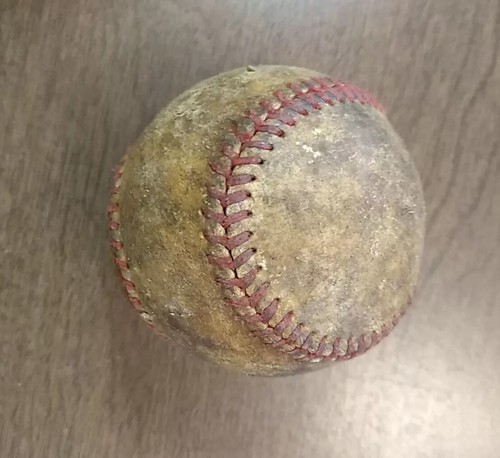Baseball Vintage 1960s ? 60s Era Used Lots of Wear