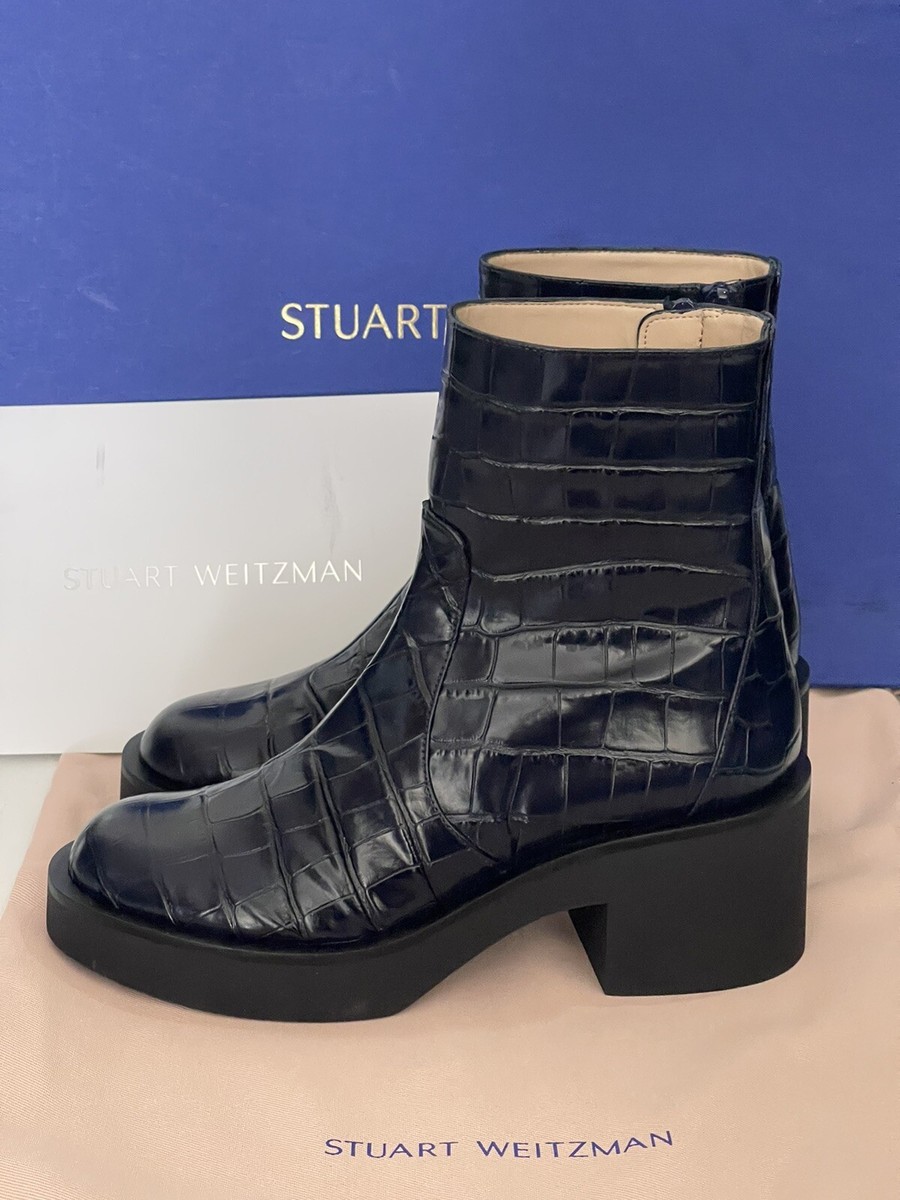 Stuart Weitzman Gotham $650 Zip Bootie Size US 6 Brand New Stuart Weitzman Gotham $650 Zip Bootie Size US 6 Brand New