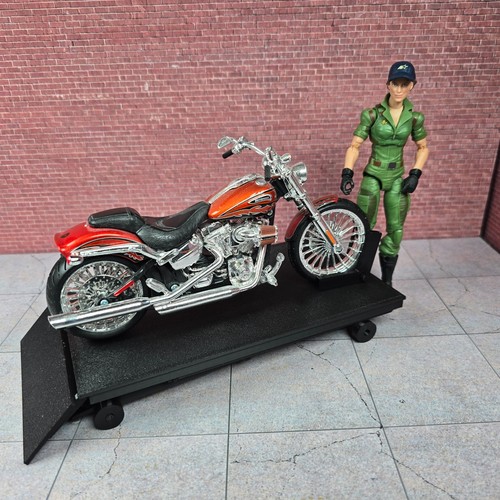 ATV 4-wheeler Service Lift Model 1/12 scale 3d printed Garage Diorama Prop Model - Picture 15 of 16