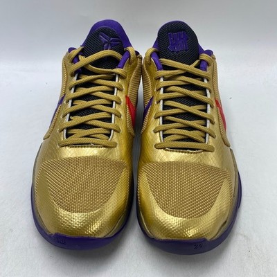 Nike Kobe 5 Protro Undefeated-Hall of Fame 700 Metallic Gold