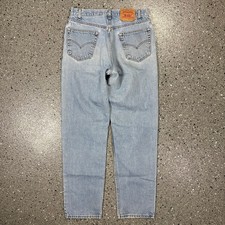 Vintage 1990s Levi's 505 Relaxed Straight Leg Denim Jeans size Men's 34 x 34
