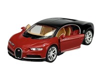 Welly Bugatti Chiron Red 1:34 Die Cast Metal Model New In Box 43738