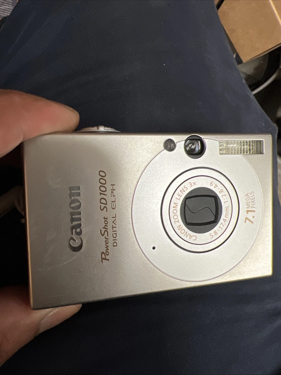 SD1000 Canon PowerShot ELPH Digital Cameras for Sale - eBay