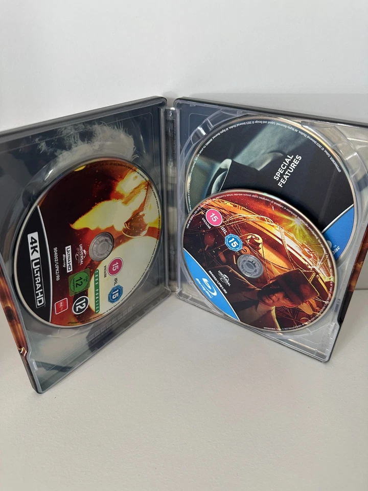 Oppenheimer 4K UHD / Blu Ray Steelbook 3 Disc OOP RARE - Image 4 of 4