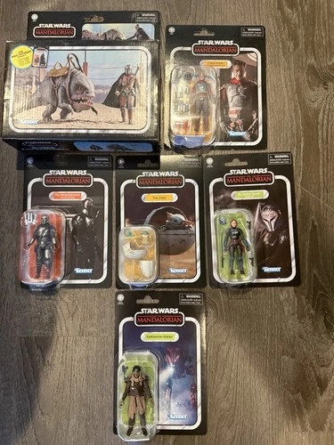 Star Wars the Mandalorian Vintage Collection lot new sealed