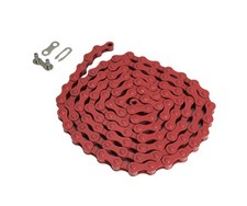PRO RED SINGLE SPEED BICYCLE CHAIN VINTAGE SCHWINN STINGRAY CRUISER BMX BIKE