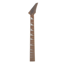 Electric Guitar Neck 24 Fret 25.5 Inch Maple Wood Rosewood Fretboard Bolt On