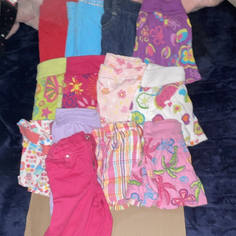Baby Girl 3T Mixed Clothing Lot 15 total