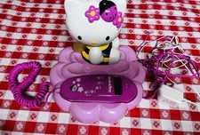 Vintage Sanrio Hello Kitty Angel Caller ID Telephone Untested