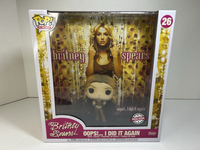 Funko Pop Album #26 BRITNEY SPEARS OOPS! I DID IT AGAIN SPECIAL EDITION NEW