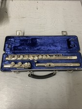 Vintage W.T. Armstrong Flute Model 104 With Case  Rod