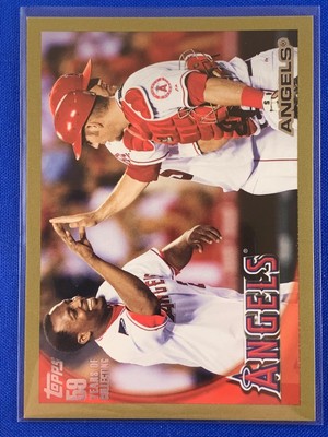 2010 Topps Los Angeles Angels Team Card #265 Gold Parallel #709/2010