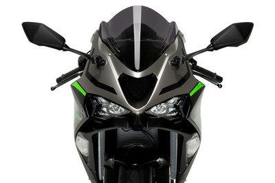 Puig - 21831F - Windscreen Z-RACING Dark Smoke Kaw - Kawasaki