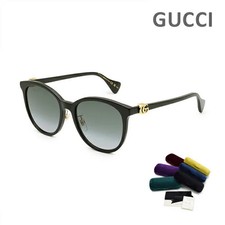Gucci Sunglasses GG1180SK-001 with Nose Pads and UV Protection for Women