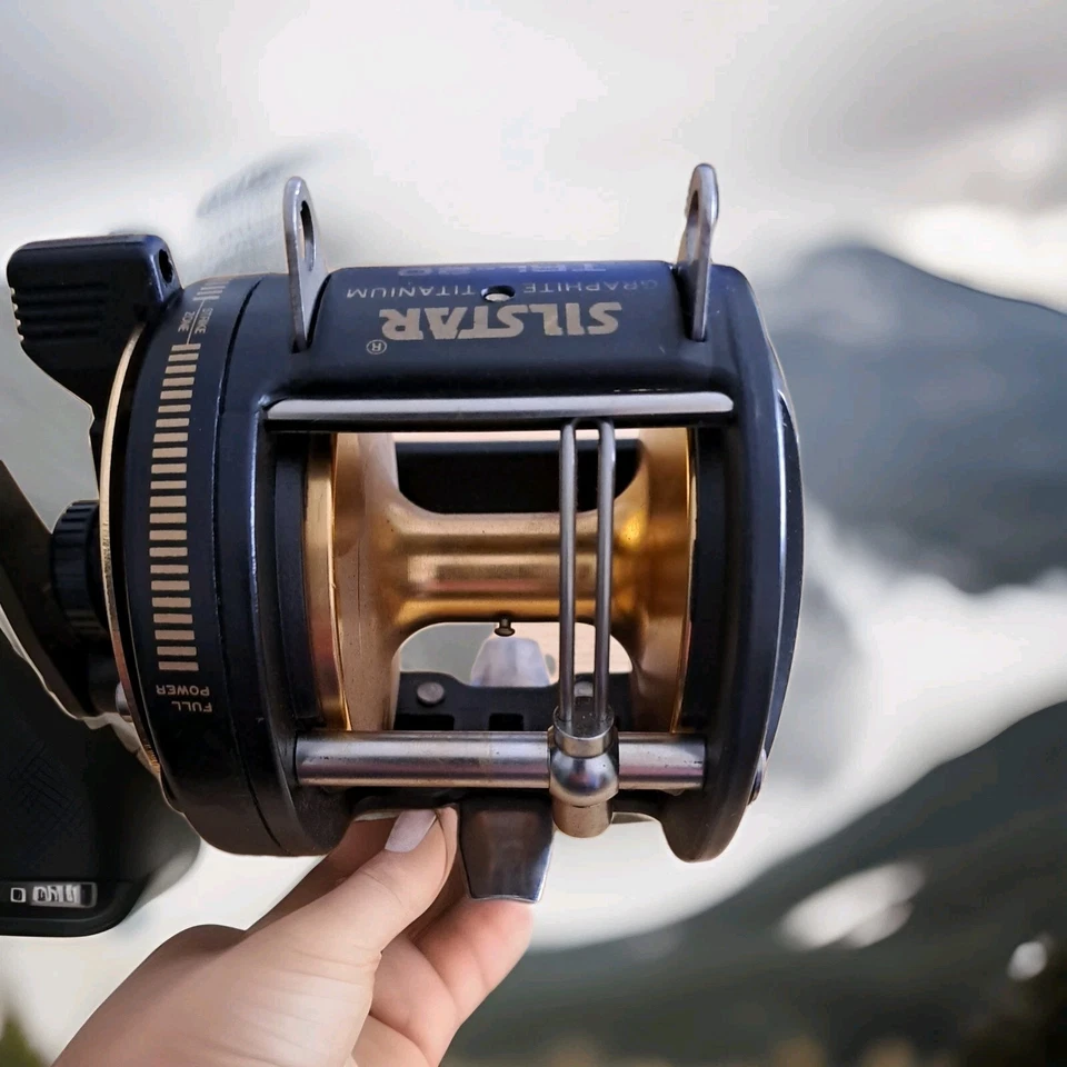 Top Multirolle Silstar TRL 20 Made in Taiwan Trolling Reel neu Lever Drag Reel - Bild 2 von 4