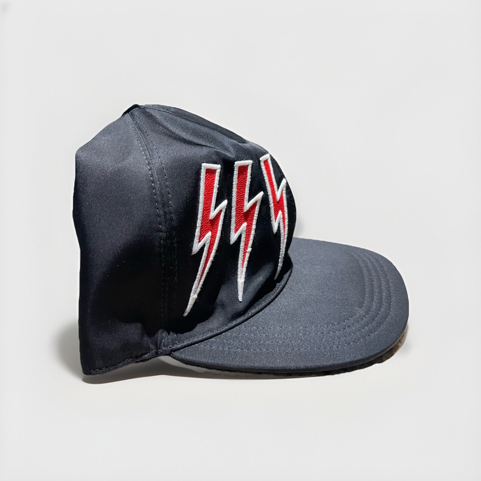 Neil Barrett Lightning Patch Cap - image 4