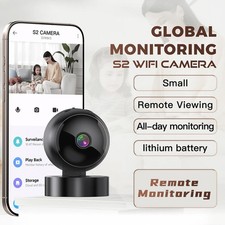 360  Wireless Security Camera, 1080p Full HD, Night Vision, Motion Detection