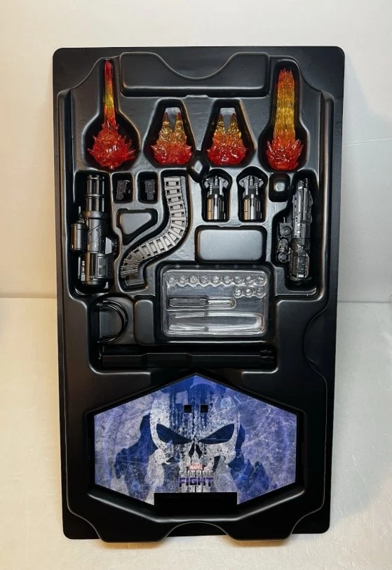Figura modelo 1/6 Hot Toys VGM33D28 Future Fight The Punisher War Machine armadura Foto 4 de 4