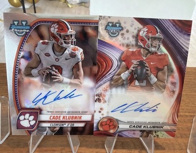 2024 Bowman Best Chrome Cade Klubnik Auto - Clemson - New York Jets! 