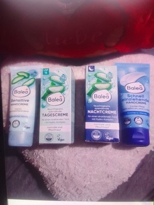Balea Tages/Nacht/Handcremes 50/100ml LSF 15 Normale/Mischhaut10%Aloe Vera