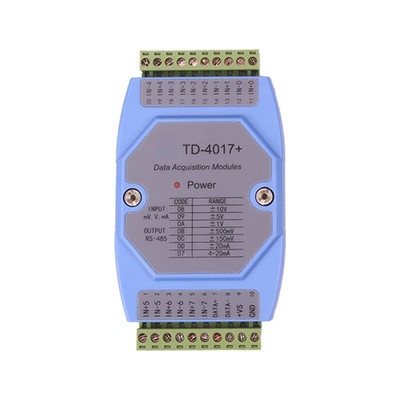 TD4017 8 Channel 16-Bit Isolated Analog Input Card for Control Systems