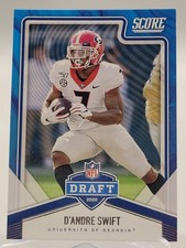 2020 SCORE D'ANDRE SWIFT NFL DRAFT ROOKIE FOOTBALL CARD BULLDOGS LIONS BEARS