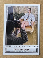 2025 Panini Chronicled WNBA Caitlin Clark #96 Snapshots Indiana Fever ROY