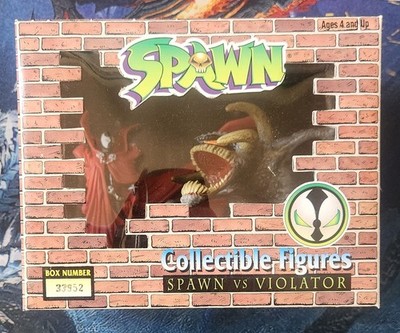 Spawn vs Violator Collectible Figures 1994 Todd McFarlane Box Set