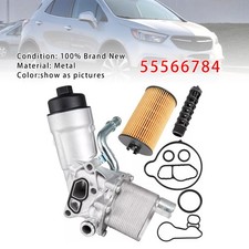 Oil Filter Housing Oil Cooler Pour Chevy Cruze Sonic Trax Buick Encore 1.4L/