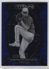 2023 Panini Chronicles Titan Blue Velocity Prizm 59/99 Emerson Hancock #12 hg6