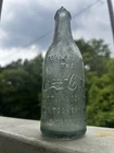 Vintage Straight Side Coca-Cola Clear Bottle Montgomery AL