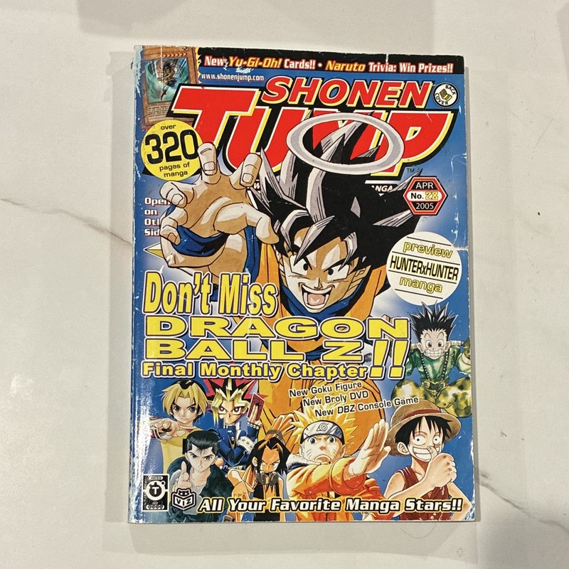 VIZ Shonen Jump Manga Magazine Apr 2005 Issue #28 English Dragon Ball Z Final
