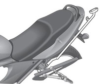 Shad Top Box Luggage Rack Fitting Kit Suzuki Bandit 650 N / S 2005 - 2017