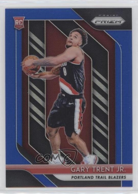 2018-19 Panini Prizm Blue Prizm 121/199 Gary Trent Jr #71 0kr0