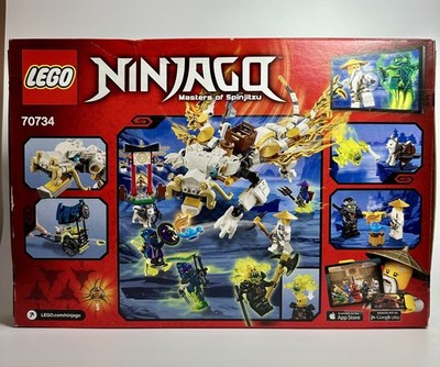 LEGO Ninjago 70734 Master Wu Dragon Masters of Spinjitzu - New Sealed (Box Wear)
