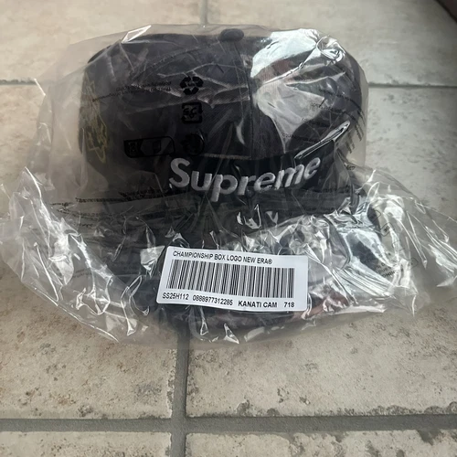 [Taille 7 1/8] Supreme Championship Box Logo New Era TrueTimber Kanati Camo Neuf