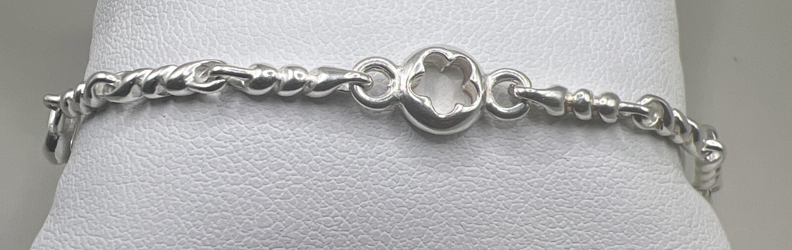 Vintage Sterling Silver 925 8” Interchangeable Th… - image 3