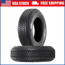Set 2 6ply St20575d14 Trailer Tires 205 75 14 Replacement Tubeless Load Range C