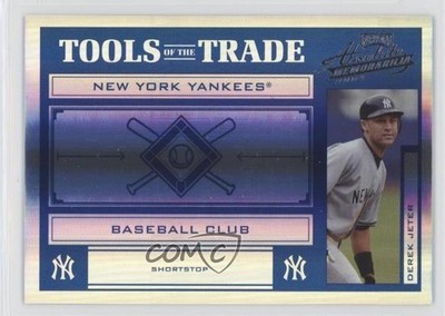 2004 Playoff Absolute Memorabilia Spectrum Blue /125 Derek Jeter #TT-40 HOF h3a