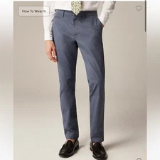 J.Crew 484 Slim-fit tech oxford pant 33/30
