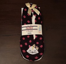 BOBS from Skechers cat design slippers. Soft and cozy Perfect for cat lovers 