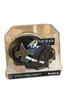 Drew Brees Signed New Orleans Saints Flat Black Mini Helmet  PSA CERTIFIED