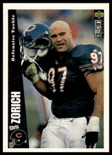 1996 Collector's Choice #292 Chris Zorich