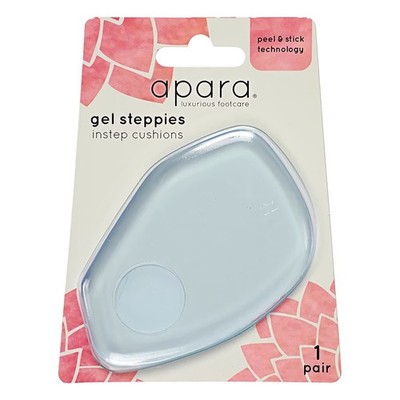 Sof Sole Apara Women's Gel Steppies Instep Cushions - Clear