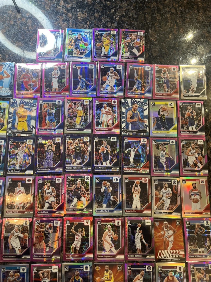 Baloncesto óptico Panini Donruss 2024-25 - Lote de tarjetas paralelas coleccionables (SP) Foto 4 de 4