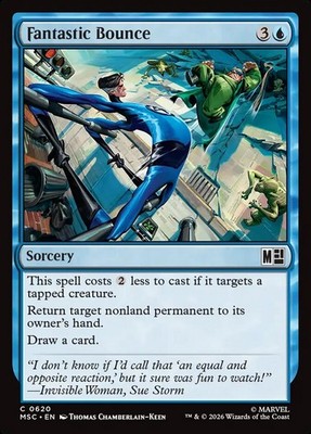 MTG Commander MSH Jumpstart C Fantastic Bounce #0620