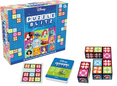 PlayMonster Puzzle Blitz - Disney   The Fast Family Puzzle-Matching  (US IMPORT)
