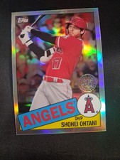 2020 Topps Chrome Shohei Ohtani 1985 Insert Refractor #85TC-7