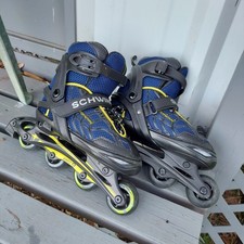 Schwinn Roller Blades SC-BIB-L Black Blue Inline Skates Unisex Size 5-8 Sports